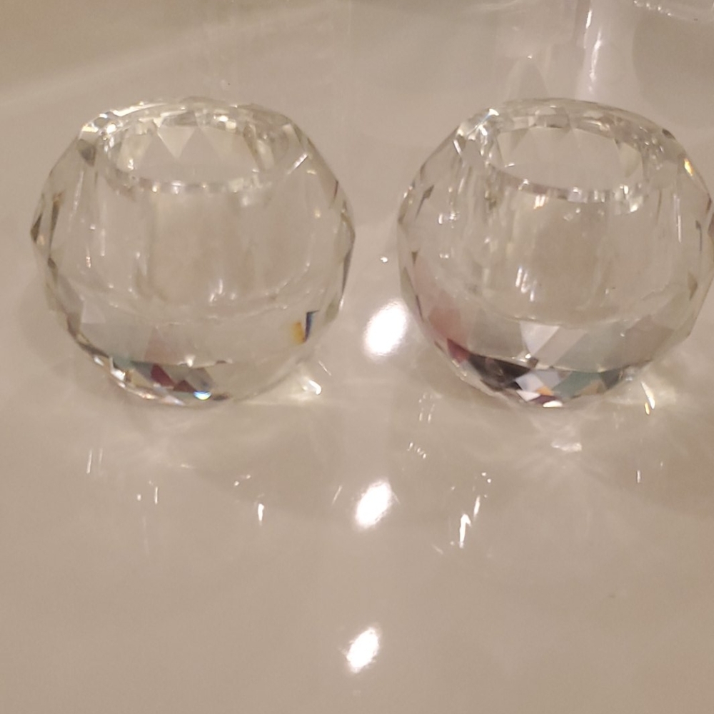 Oleg Cassini candle holder...